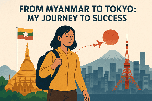 From Myanmar to Tokyo: My Journey to Success Image