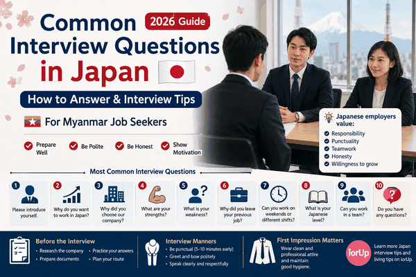 Common Interview Questions in Japan and How to Answer (2026 Guide)