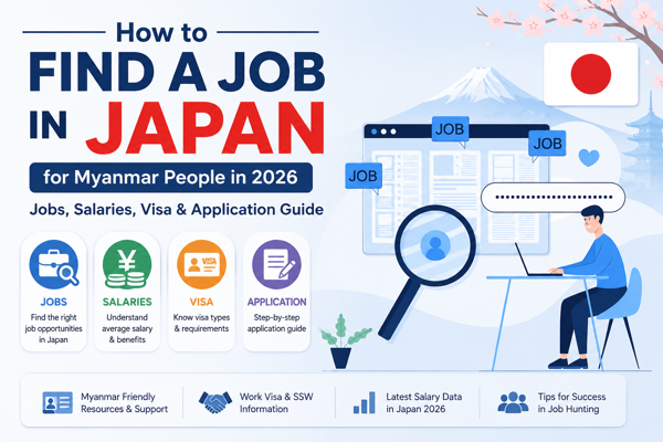 How to Find a Job in Japan for Myanmar People in 2026