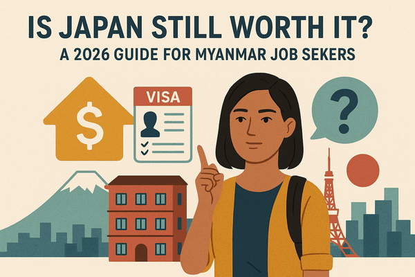 Is Japan Still Worth It? A 2026 Guide for Myanmar Job Seekers Image