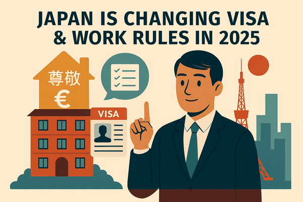 Japan Is Changing Visa & Work Rules in 2025 Image